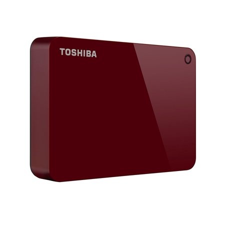 Disco Duro Externo Toshiba Canvio Advance, 2.5'', 2TB, USB 3.0, Rojo
