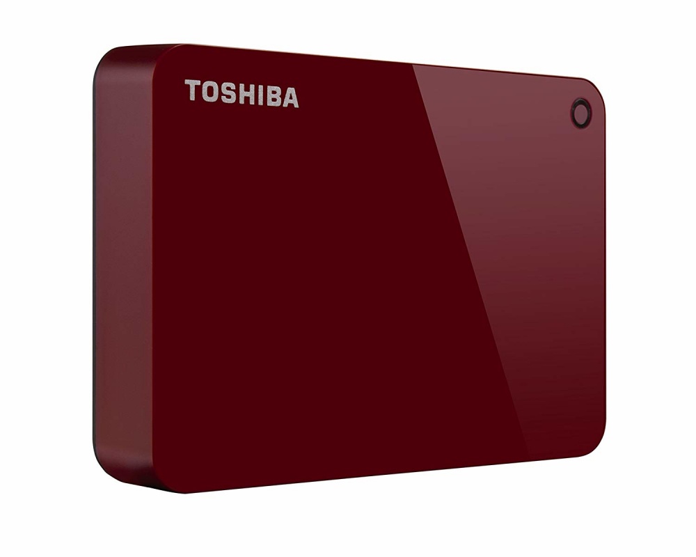 Disco Duro Externo Toshiba Canvio Advance 2.5'', 4TB, USB 3.0, Rojo