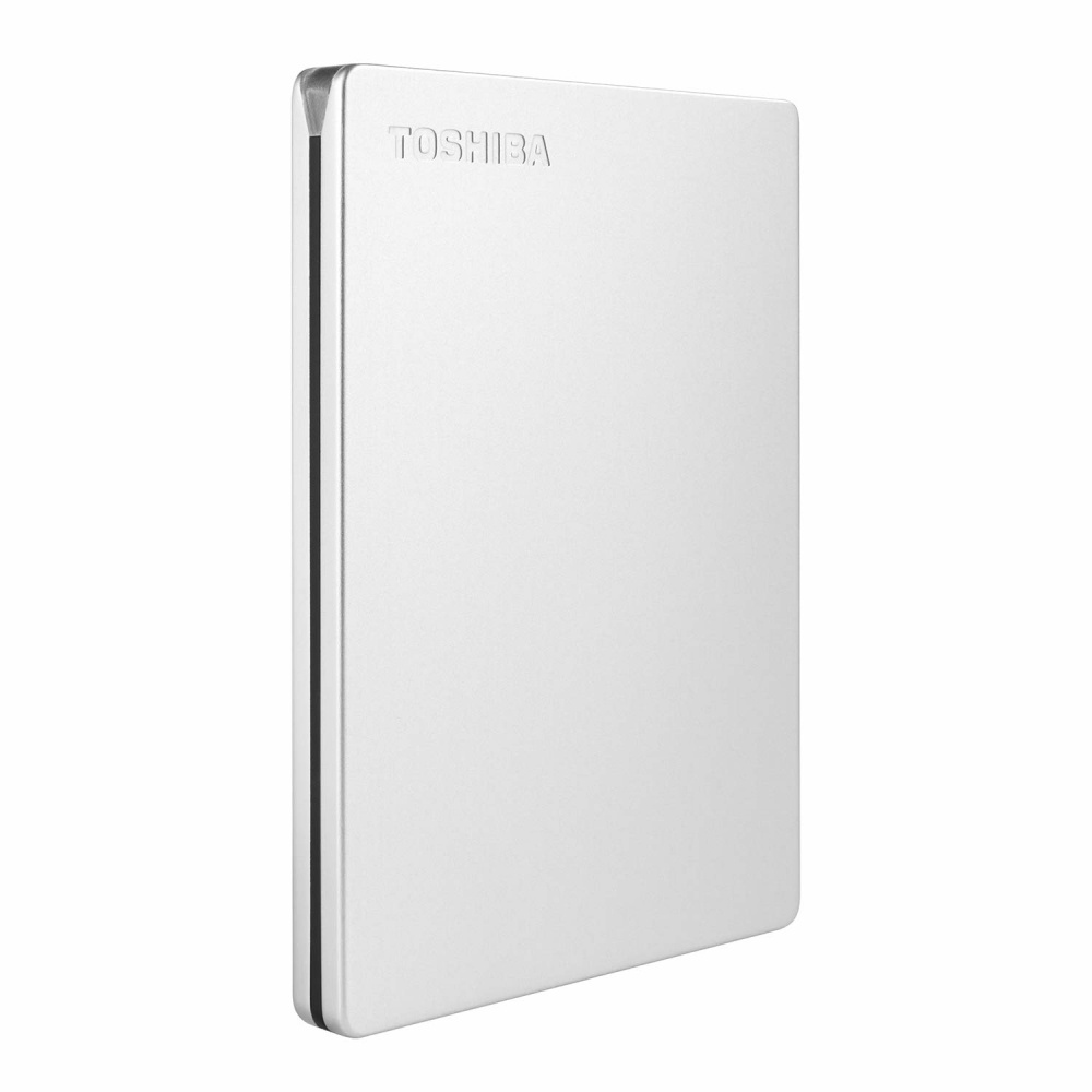 Disco Duro Externo Toshiba Canvio Slim 2.5", 1TB, SATA, Plata - para Mac/PC