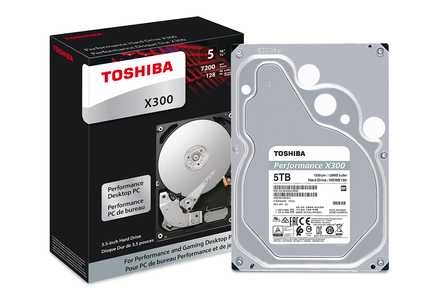 Disco Duro Interno Toshiba X300 3.5'', 5TB, SATA III, 6 Gbit/s, 7200RPM, 128MB Cache