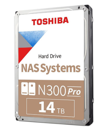 Disco Duro para NAS Toshiba HDWG51EXZSTB 3.5", 14TB, SATA III, 6 Gbit/s, 7200RPM 512MB Caché