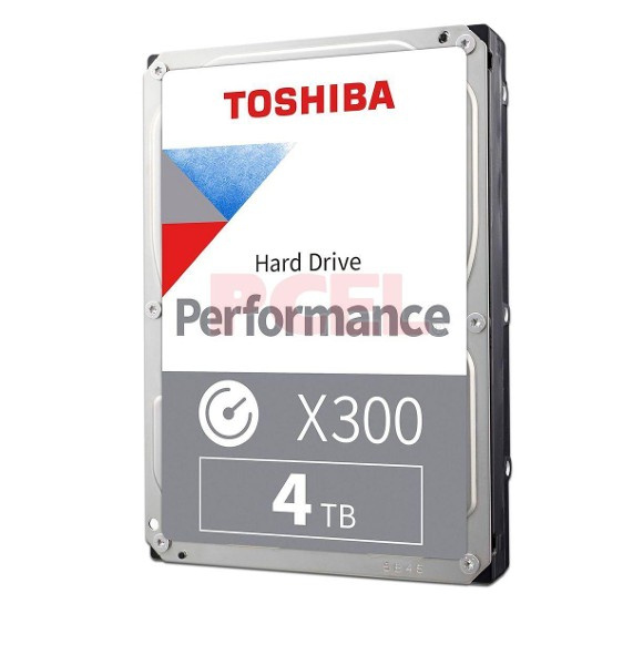Disco Duro Interno Toshiba X300 3.5", 4TB, SATA III, 6 Gbit/s, 7200RPM, 256MB Caché
