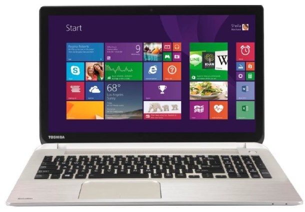 Laptop Toshiba Satellite S55T-B5261SM 15.6'', Intel Core i7-4510U 2.00GHz, 8GB, 1TB, Windows 8.1 64-bit, Aluminio/Oro