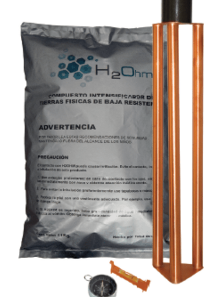 Total Ground Electrodo TG-30AB, Cobre