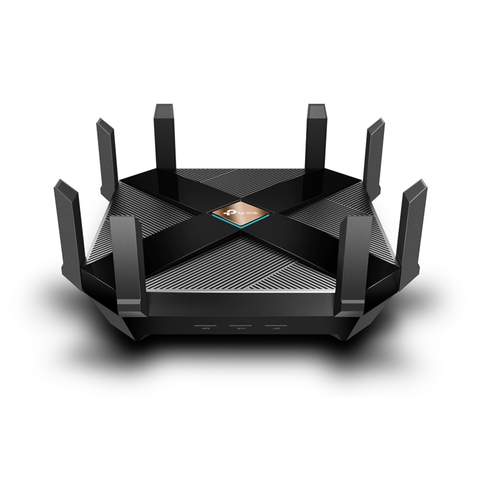 Router TP-Link Gigabit Ethernet de Banda Dual MU-MIMO Archer AX6000 con OneMesh para Gaming, Inalámbrico, 4804Mbit/s, 9x RJ-45, 2.4/5GHz, 8 Antenas Externas de Alto Rendimiento