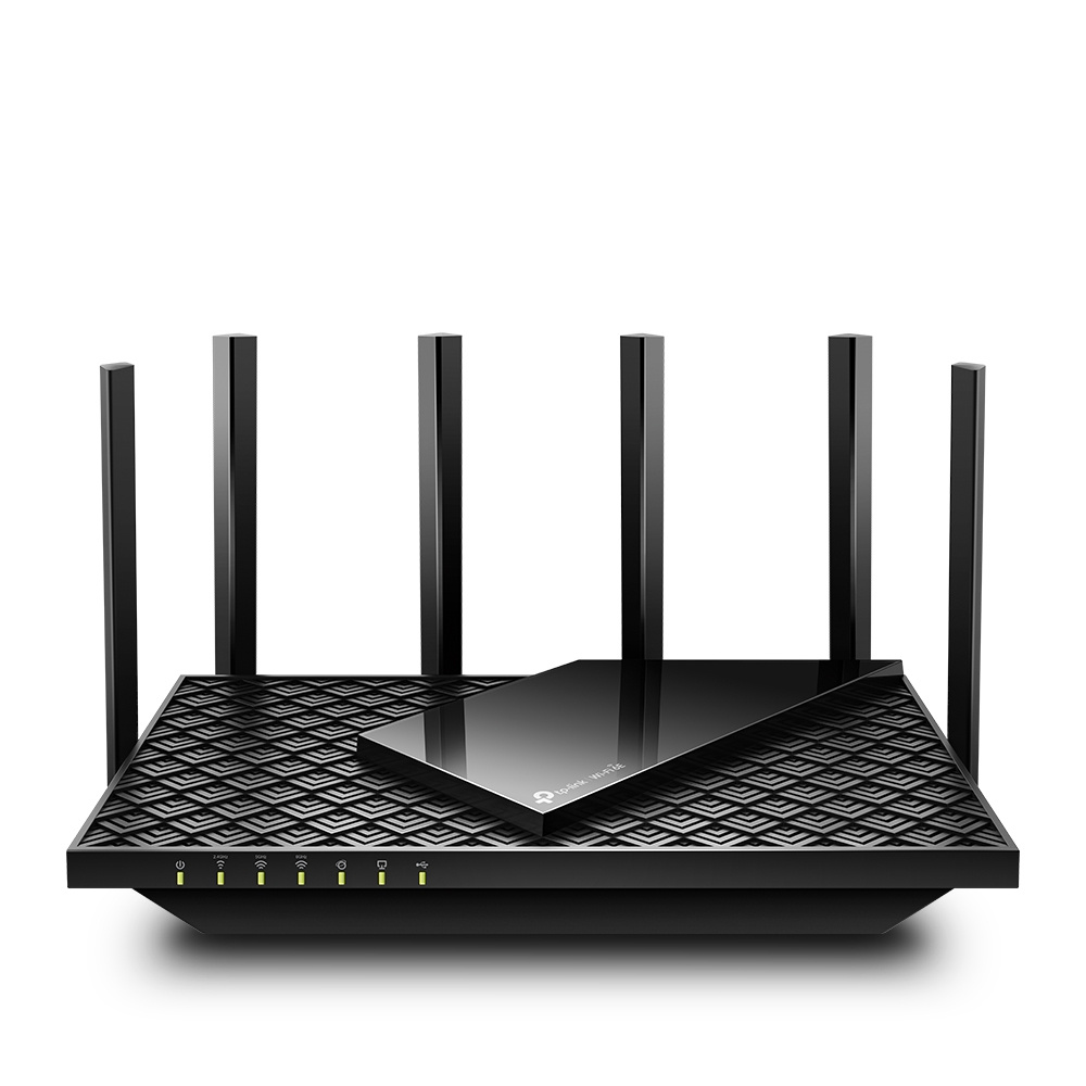 Router TP-Link Gigabit Ethernet de Banda Triple Archer AXE75 AX5400 con OneMesh Wi-Fi 6E, Inalámbrico, 5400Mbit/s, 5x RJ-45, 2.4/5/6GHz, 6 Antenas Externas