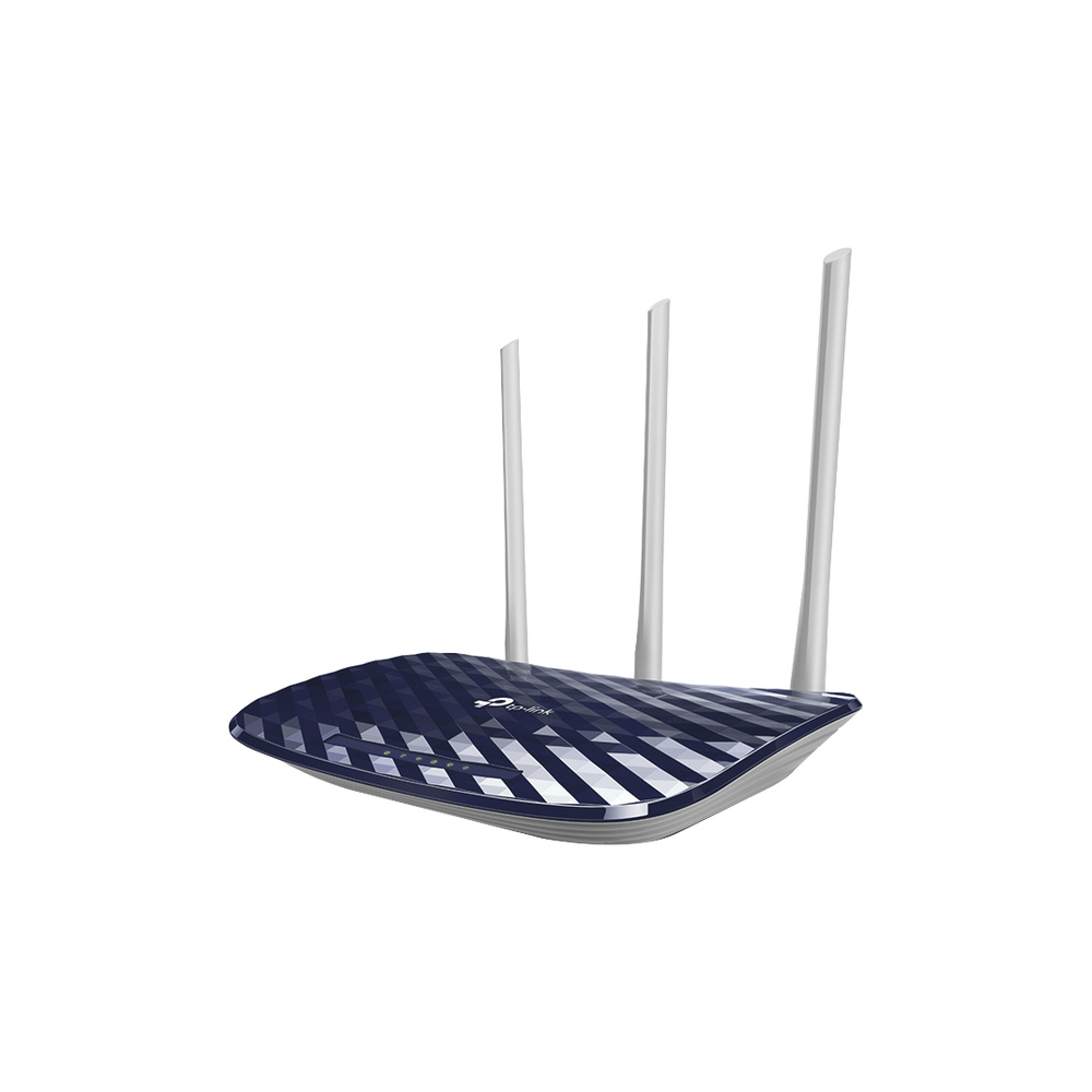 Router TP-Link Fast Ethernet de Banda Dual ARCHER C20 WISP, Inalámbrico, 433Mbit/s, 5x RJ-45, 2.4/5GHz, con 3 Antenas Externas