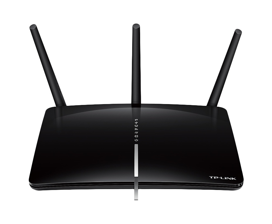 Router TP-LINK Módem ADSL2+ Gigabit de Banda Dual AC1750 ARCHER D7, Inalámbrico, 4x RJ.45, 2.4/5GHz, con 3 Antenas de 3dBi