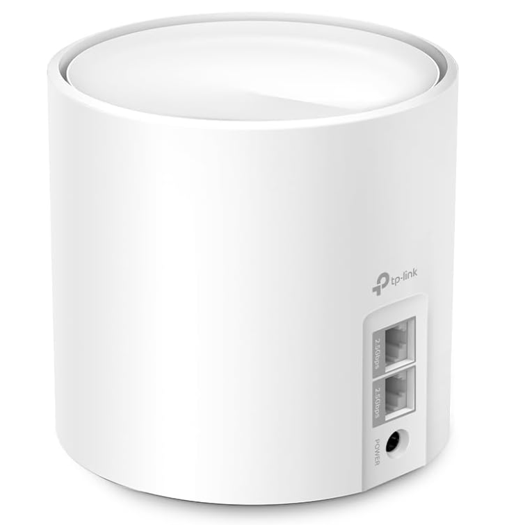 TP-Link Router Deco X10 MU-MIMO Firewall, Wi-Fi 6, 2 x RJ-45 1500 Mbit/s WLAN, Inalámbrico, Doble Banda 2.4/5 GHz, 2 Antenas Internas