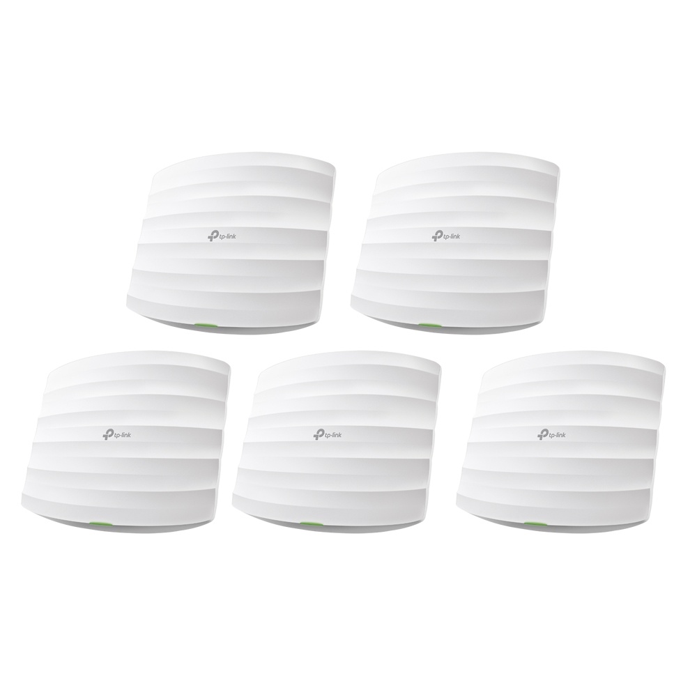 Access Point TP-Link AC1750, 1300 Mbit/s, 1x RJ-45, 2.4/5GHz, Blanco - 5 Piezas