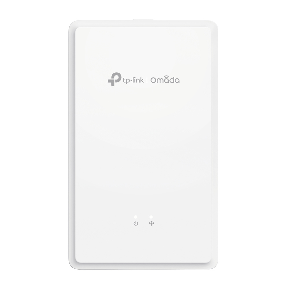 TP-Link Access Point con Sistema de Red Wi-Fi en Malla EAP615GP-Wall, 2 x RJ-45, 1200Mbit/s, Wi-Fi 6, Doble Banda 2.4/5 GHz, 2 Antenas de 6.5 dBi, 1 Pieza 