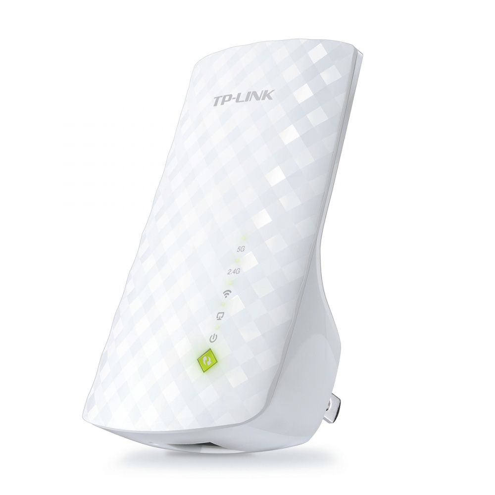 TP-Link Extensor de Señal WiFi de Banda Dual AC750, Inalámbrico, 750 Mbit/s, 3 Antenas Internas