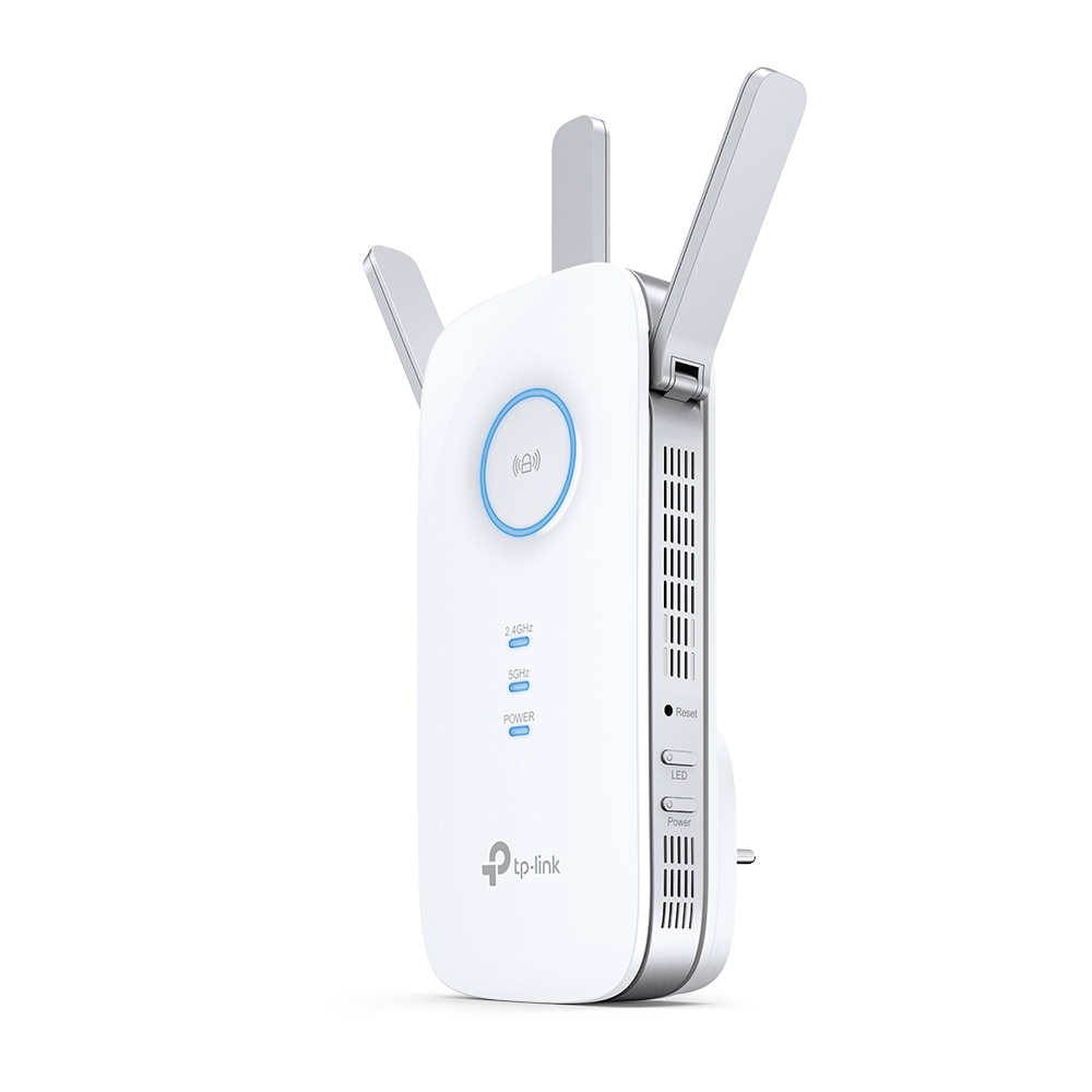 TP-Link Extensor de Señal Wi-Fi RE550, 1900 Mbit/s, 1 x RJ-45, 2.4GHz/5GHz