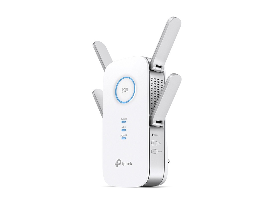 TP-Link Extensor de Señal Wi-Fi RE650, 1733 Mbit/s, 1 x RJ-45, 2.4GHz 