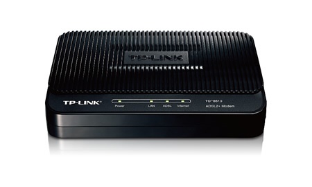 TP-Link Ethernet Módem Router ADSL2+ TD-8816, Fast Ethernet, 1x RJ-11, 1x RJ-45, 24 Mbit/s