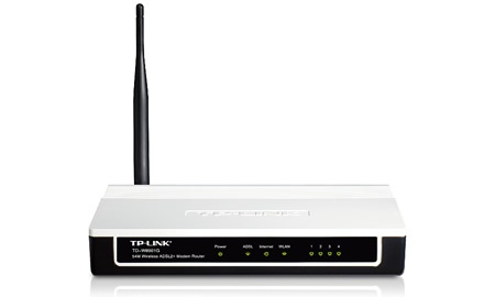 Router TP-Link Fast Ethernet Módem TD-W8901G, Inalámbrico, ADSL2+, 54 Mbit/s, 1 Antena de 5dBi