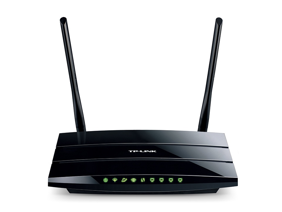 Router TP-Link Gigabit Módem ADSL2+ TD-W8970, Inalámbrico, 150 Mbit/s, 2 Antenas Desmontables de 5dBi
