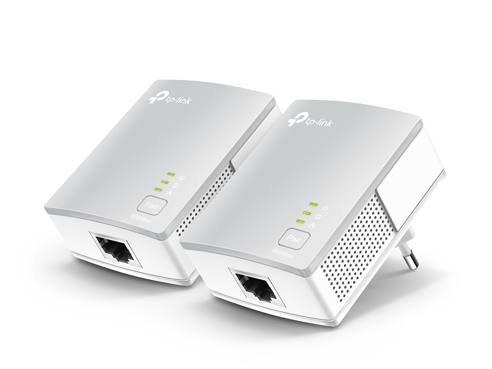 TP-Link Starter Kit del Adaptador Nano Powerline AV500 TL-PA4010KIT, 500Mbit/s, 2 Piezas