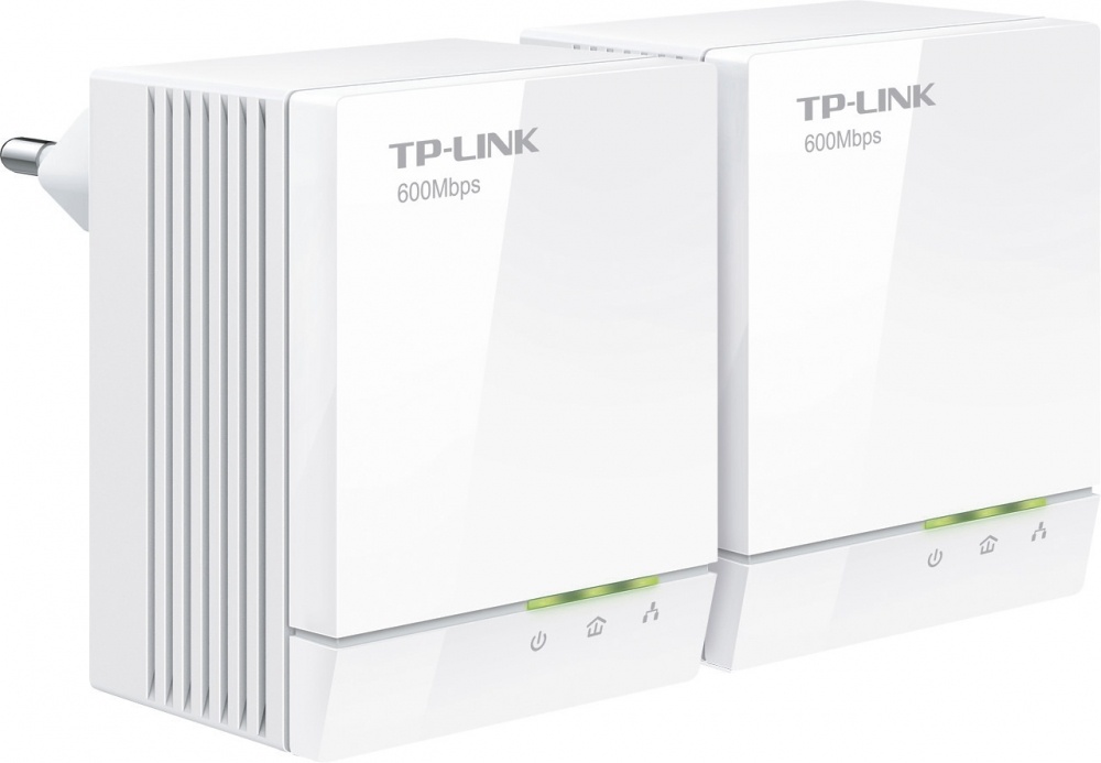 TP-LINK Starter Kit del Adaptador Powerline Gigabit AV600 TL-PA6010KIT, 1x RJ-45, 600 Mbit/s