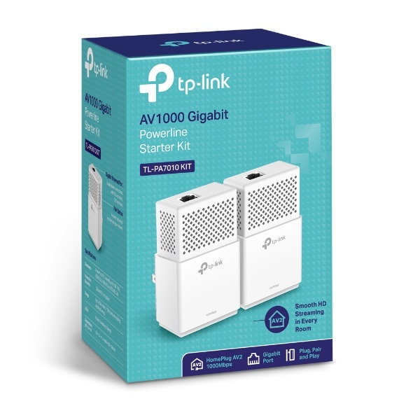 TP-Link Kit Adaptador Powerline AV1000, 1000 Mbit/s