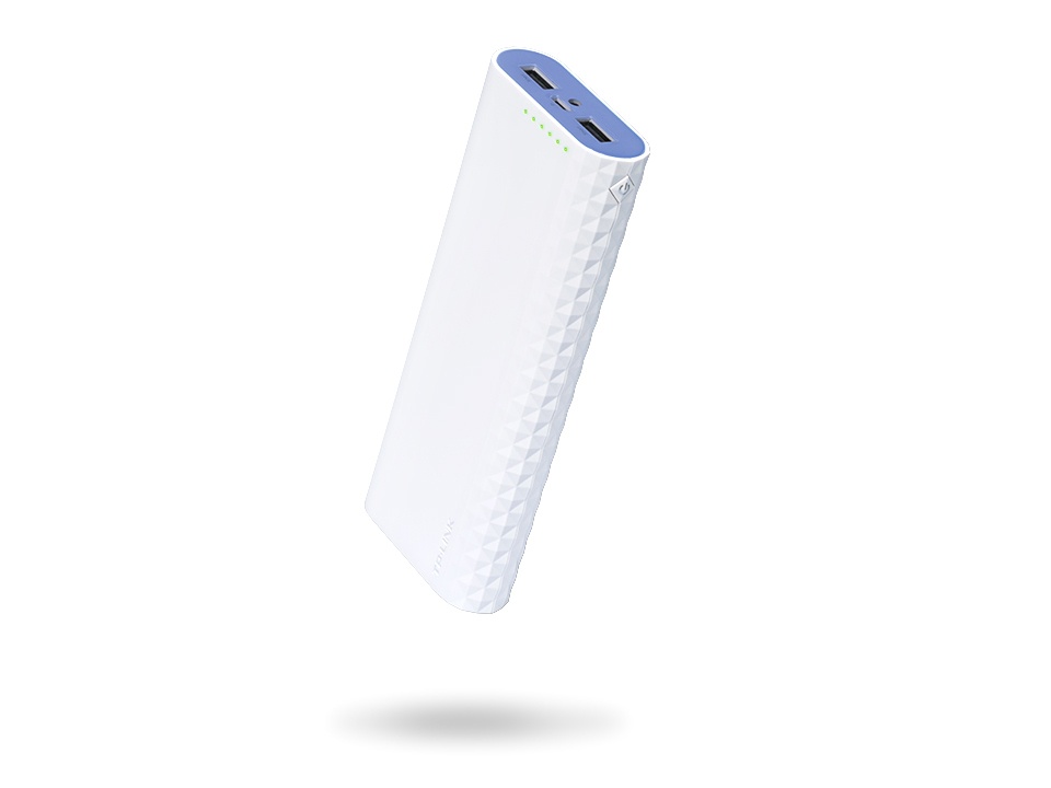 Cargador Portátil TP-Link Powerbank TL-PB20100, 20.100mAh, Blanco/Azul