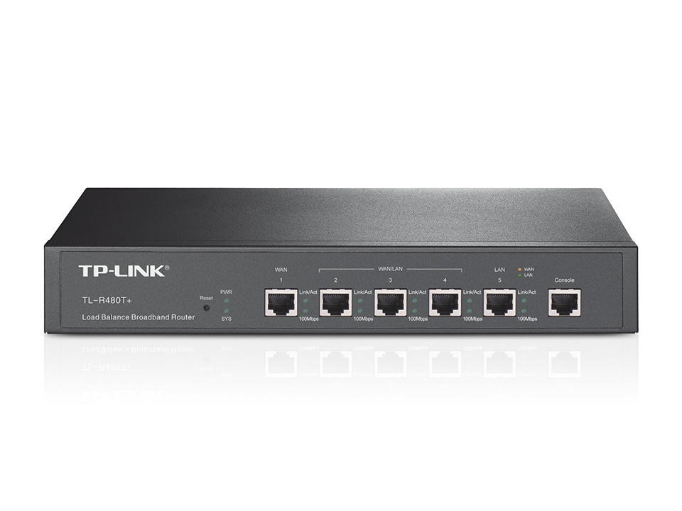 Router TP-Link Ethernet TL-R480T+, Alámbrico, 5x RJ-45