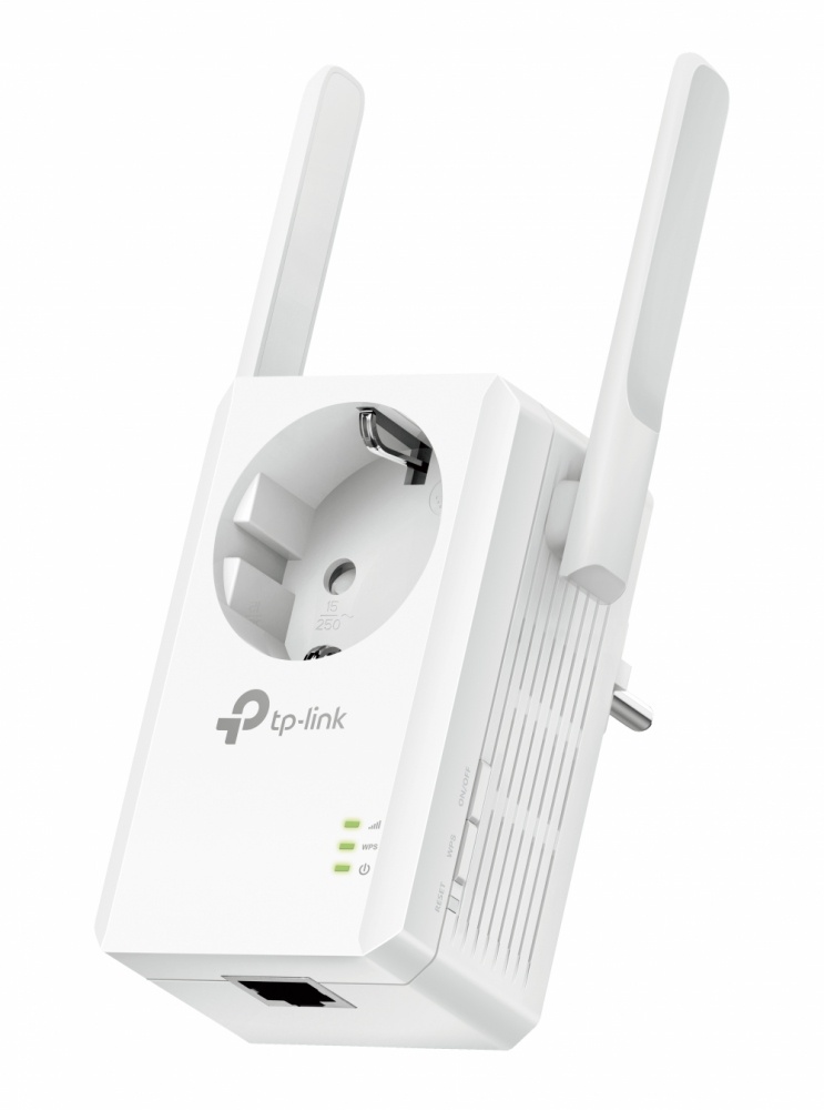 TP-Link Extensor de Señal WiFi con Toma de Corriente TL-WA860RE, Inalámbrico, 300Mbit/s, 2 Antenas