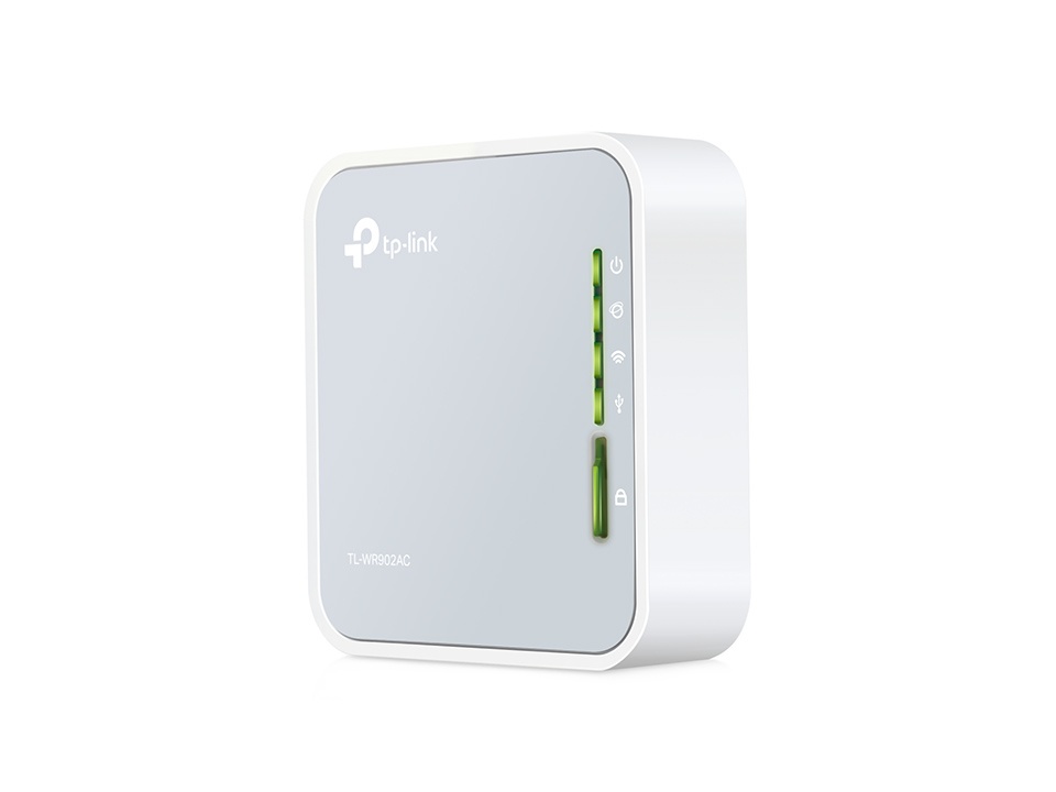 Router de Viaje TP-Link WISP AC750, Inalámbrico, 733 Mbit/s, 1x RJ-45, 2.4GHz/5GHz, Antena Interna