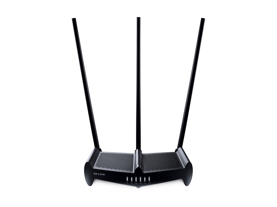 Router TP-Link Fast Ethernet TL-WR941HP, Inalámbrico, 450Mbit/s, 5x RJ-45, 2.4GHz, con 3 Antenas de 9dBi