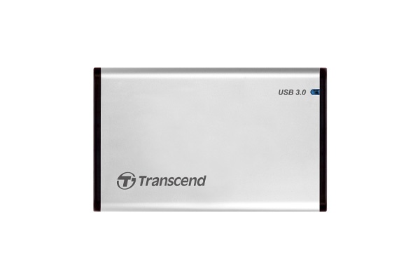 Transcend Gabinete de Disco Duro StoreJet 25S3, 2.5'', SATA, Plata