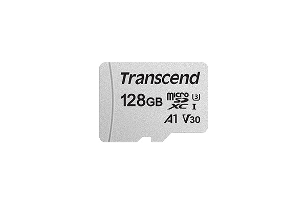 Memoria Flash Transcend 300S, 128GB MicroSDHC NAND Clase 10, con Adaptador
