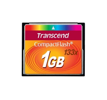 Memoria Flash Transcend, 1GB CompactFlash MLC