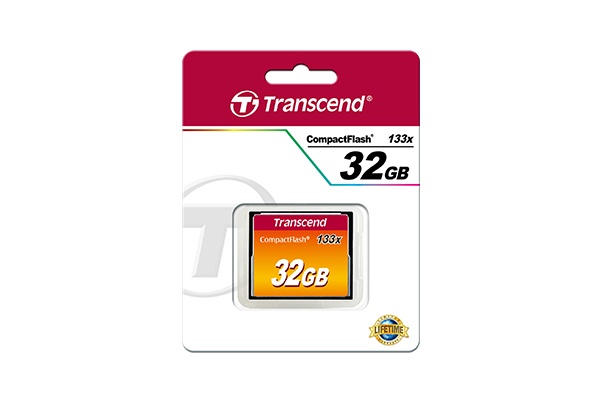 Memoria Flash Transcend, 32GB CompactFlash MLC