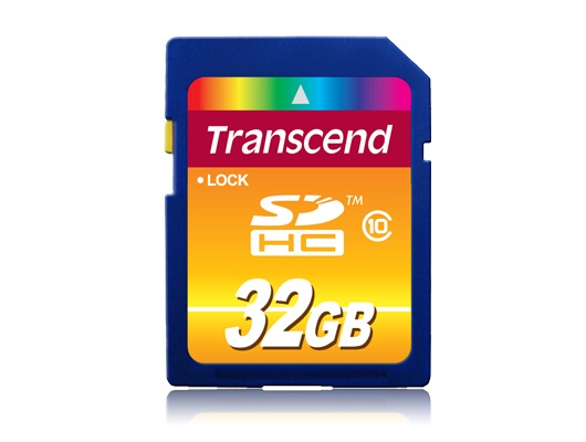 Memoria Flash Transcend, 32GB SDHC Clase 10