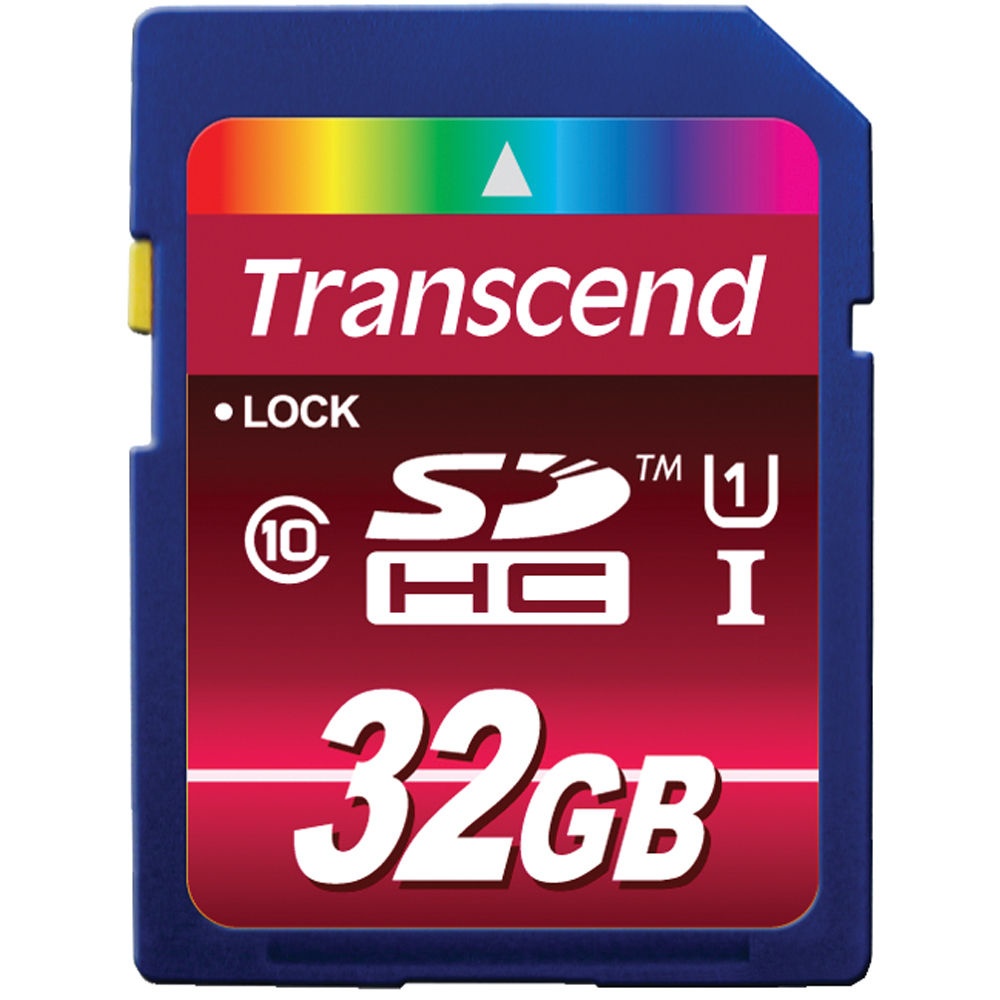 Memoria Flash Transcend, 32GB SDHC UHS-I Clase 10