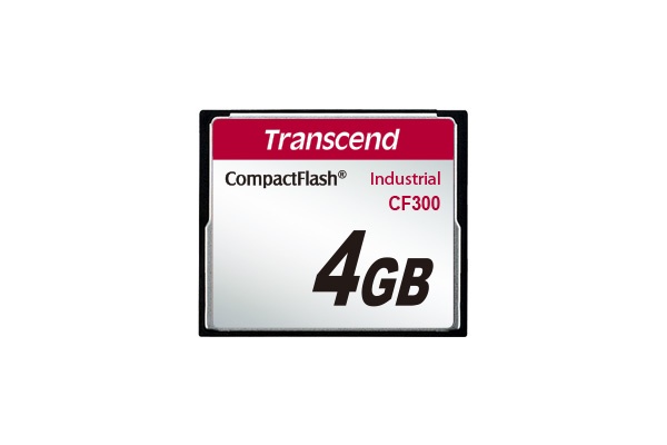 Memoria Flash Transcend CF300, 4GB, CompactFlash SLC