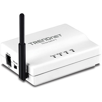 Trendnet TEW-MFP1 Servidor de Impresión, Fast Ethernet, 1x USB 2.0, 1x RJ-45