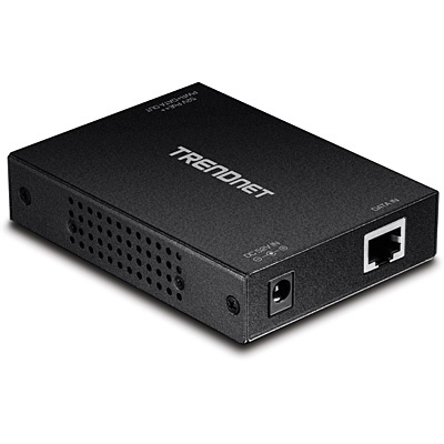 Trendnet Adaptador e Inyector de PoE TPE-117GI, 10/100/1000Mbit/s, 1x RJ-45