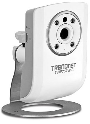 Trendnet Cámara de Seguridad IP TV-IP751WIC, Inalámbrico, 640 x 480 Pixeles, Día/Noche