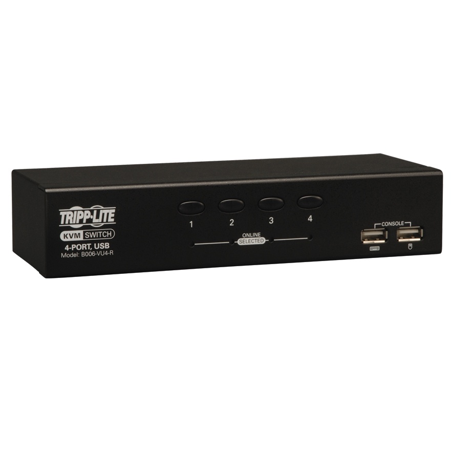 TrippLite Switch KVM USB, 4 Puertos B006VU4R Cyberpuerta.mx