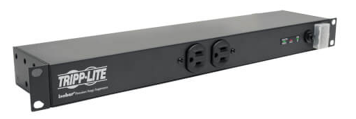 Tripp Lite by Eaton ISOBAR12ULTRA Supresor de Tensión para Instalación en Rack, 12 Tomacorrientes, 4.5 Metros