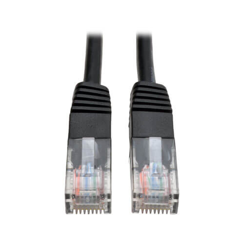Tripp Lite by Eaton Cable Patch Cat5e UTP Moldeado RJ-45 Macho - RJ-45 Macho, 30cm, Negro 