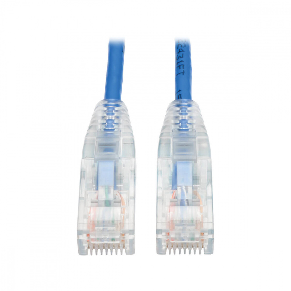 Tripp Lite by Eaton Cable Patch Cat6 UTP Moldeado sin Enganches Delgado RJ-45 Macho - RJ-45 Macho, 1.52 Metros, Azul