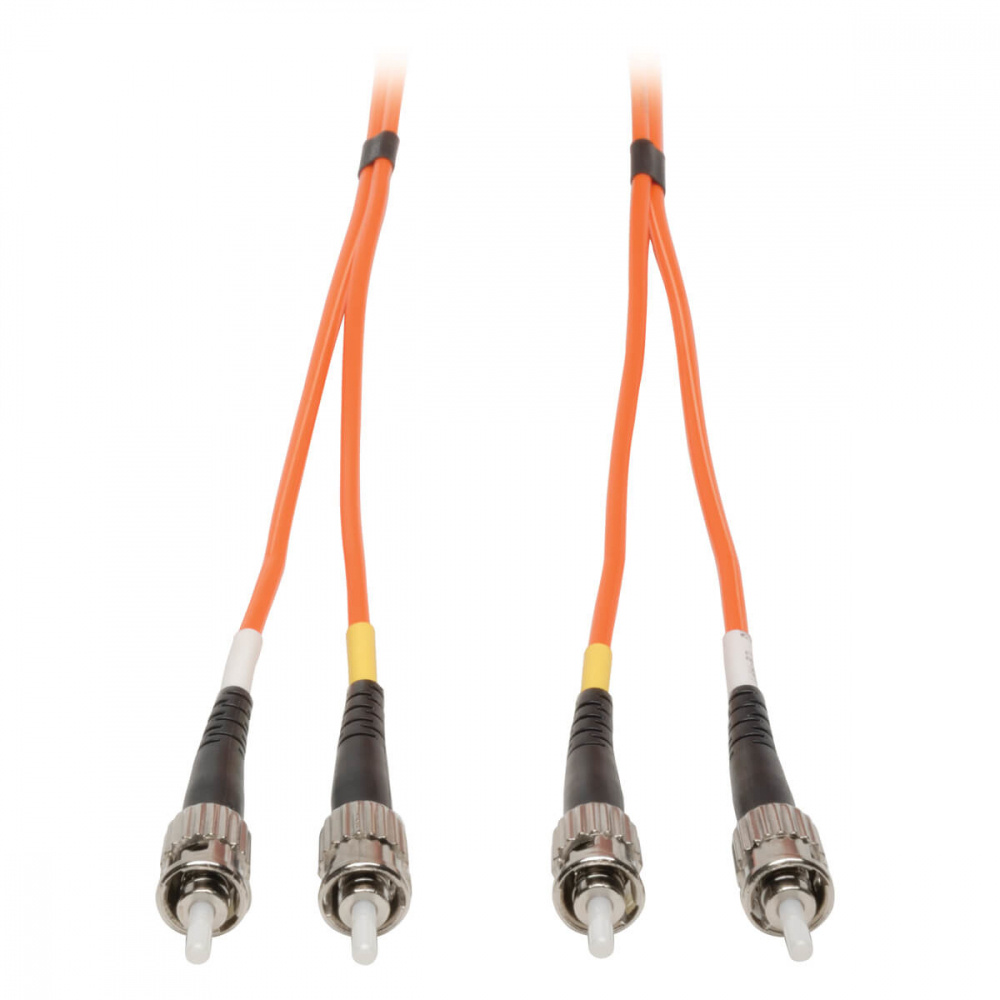 Tripp Lite by Eaton Cable Fibra Óptica 2x ST Macho - 2x ST Macho, 3 Metros, Naranja