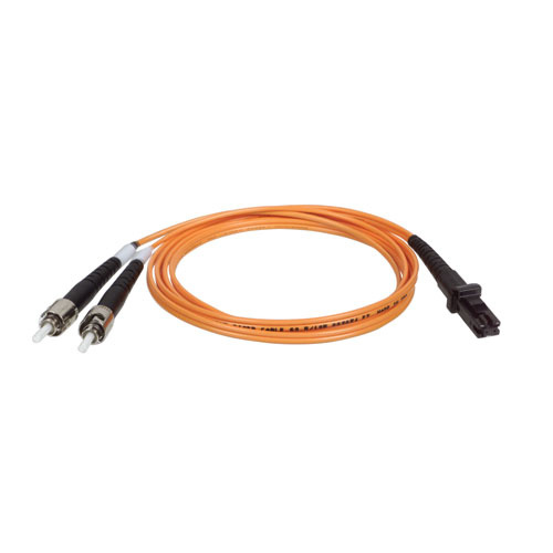 Cavo Fibra Ottica Tripp Lite N368-05M - Singlemode Duplex 5m, LC-ST, OFNR, Guaina PVC, Giallo