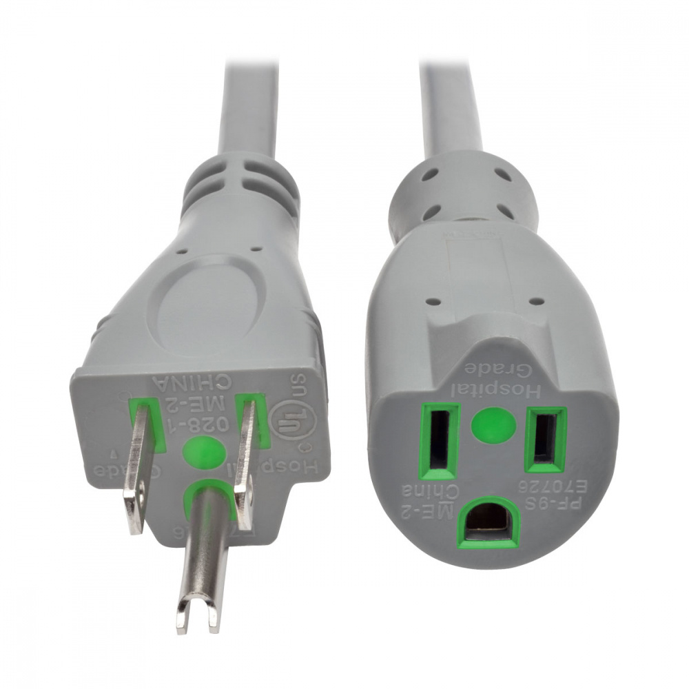 Stego Elektrotechnik Prise électrique 1 Bande NEMA 5-15R, Gris Clair