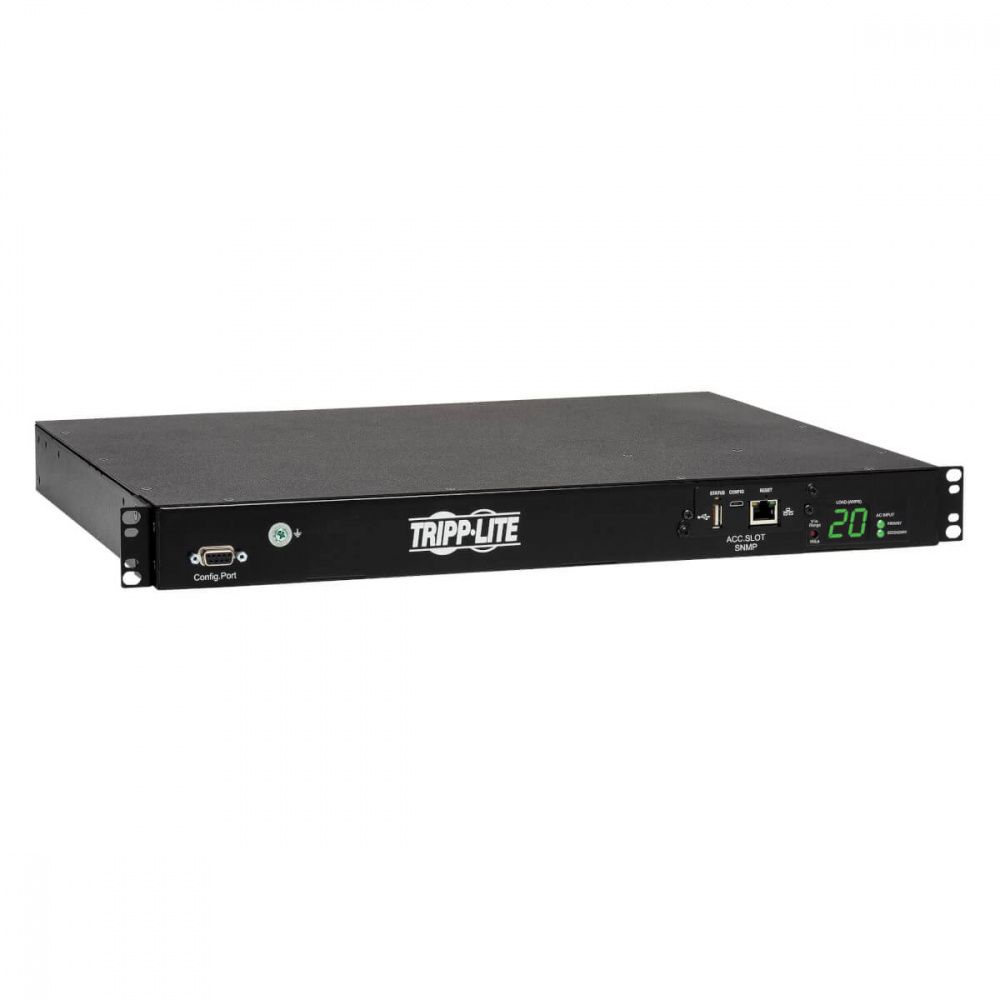 Tripp Lite by Eaton PDU para Rack 1U PDUMH20HVATNET, 20A, 200 - 240V, 10 Salidas
