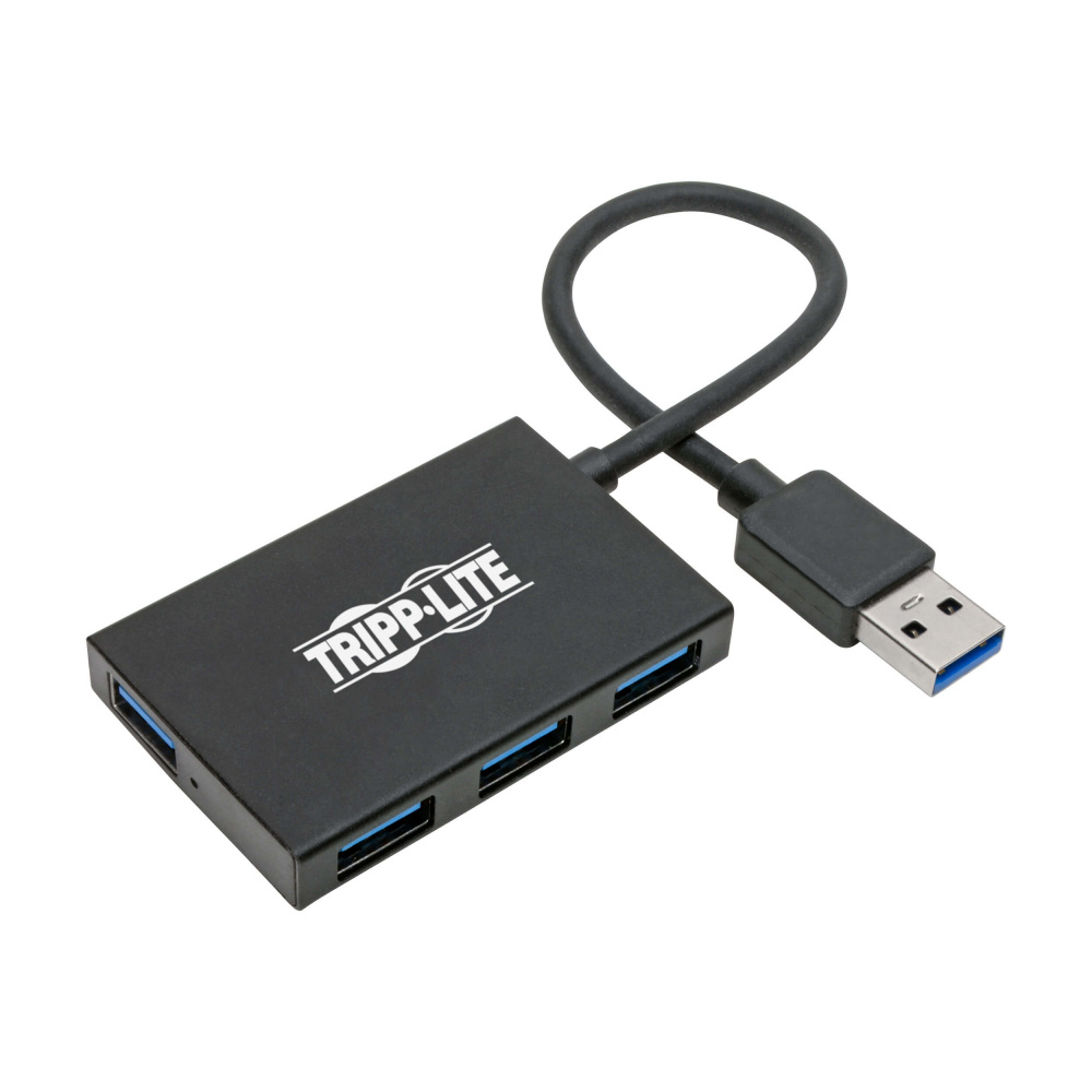 DINIC Hub USB 3.0 A 4 Porte - USB 3.1 Gen 1, 5000Mbit/s - Colore Bianco - Espandi Le Porte Del Tuo PC O Mac