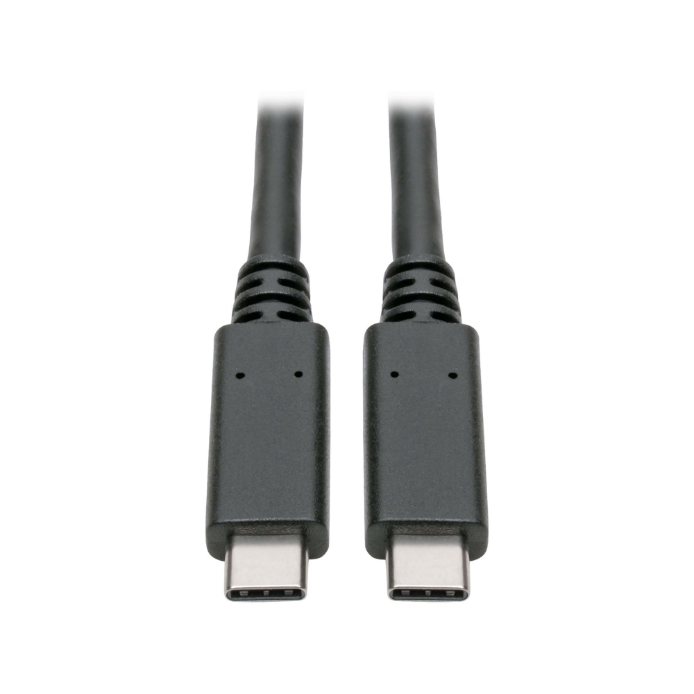 USB A To USB C Fast Charger And Data Cable Phones Tablets 3A Lead 1m Black Tpe 013032 - View #5