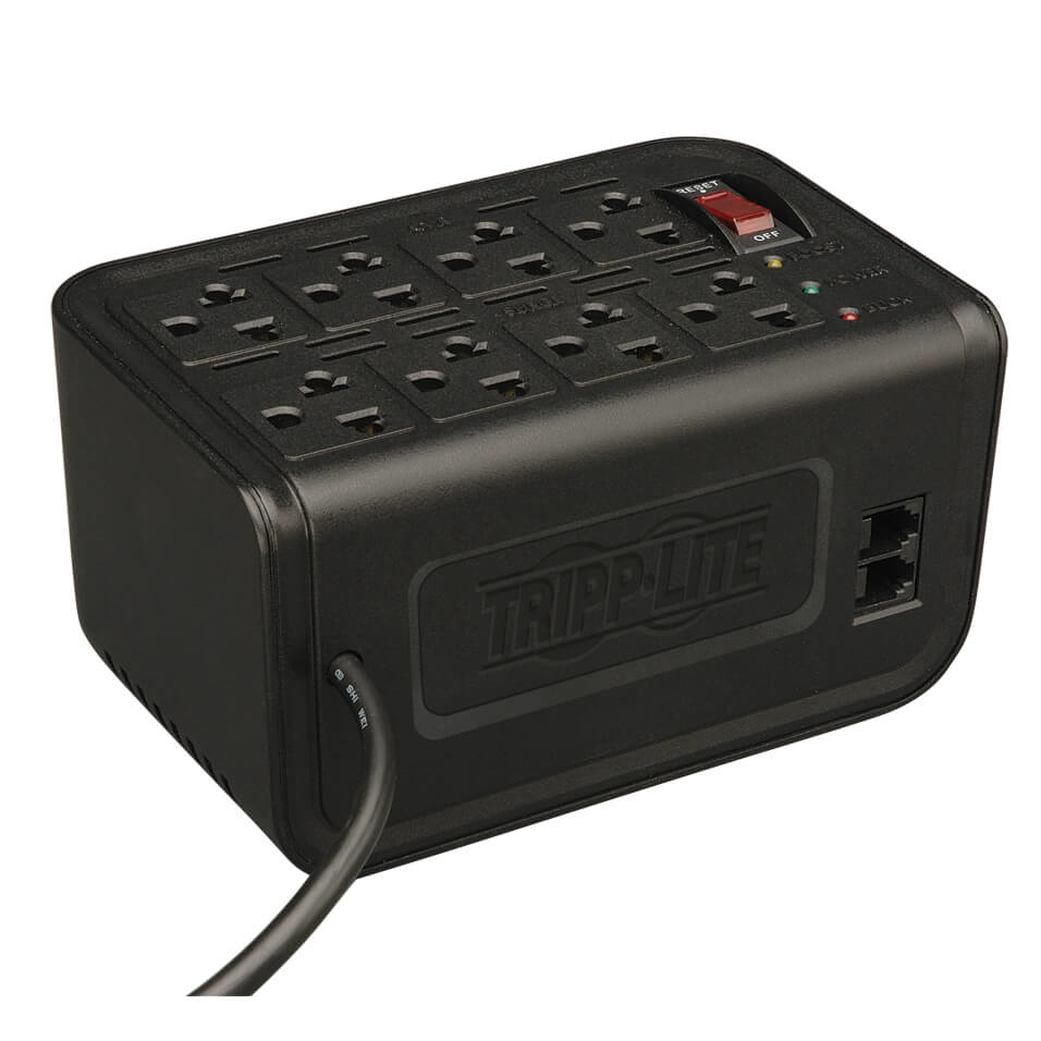 Regulador Tripp Lite by Eaton VR1208R, NEMA 5–15R, 120V, 60Hz
